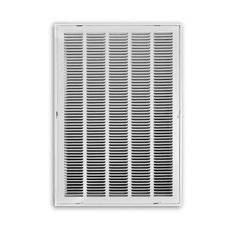75" Face Size. . 20x25 return air grille